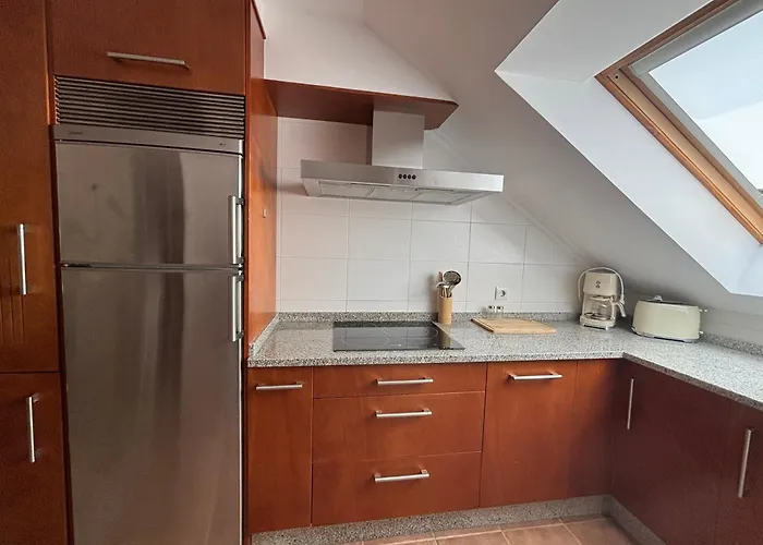 Апартаменты Atico Arousa Luxe Вильягарсия-де-Ароса